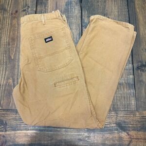 Dickies Mens Work Pants Carpenter Khaki Canvas Utility Trousers, y2k‎ workwear